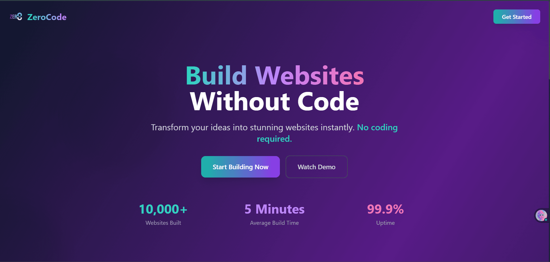 ZeroCode preview